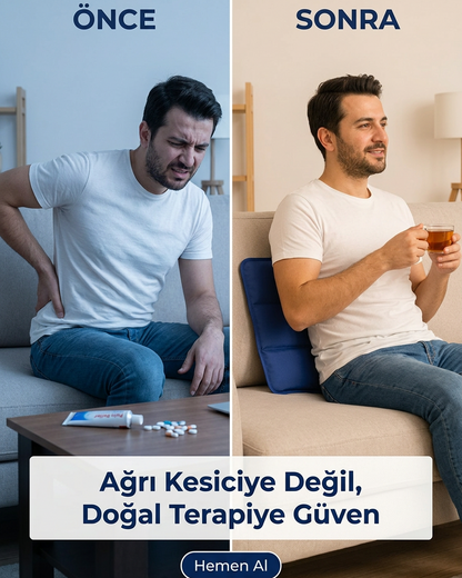 Sıcak/Soğuk Jel Kompres — Boyun, Omuz ve Bel İçin Büyük Boy Termo Ped